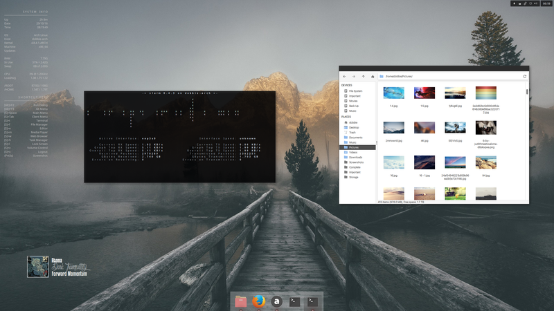 Illustration for article titled Arch Openbox Desktop
